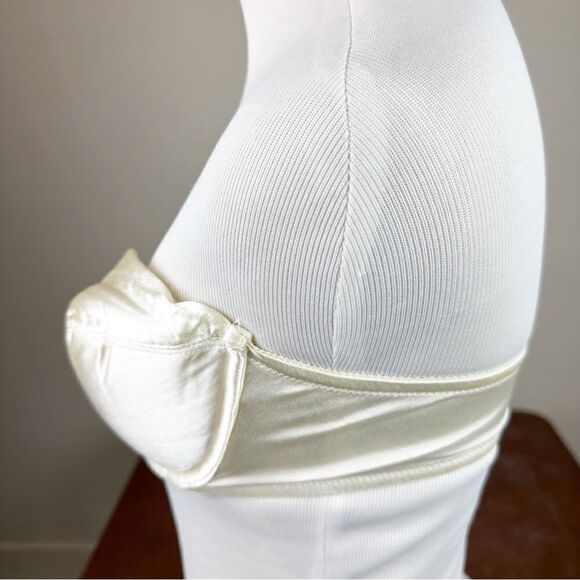 Victorias Secret Strapless Satin Push Up Bra 34C Vintage 90s - Picture 6 of 11